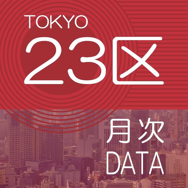 東京23区新築分譲マンション月次データ
